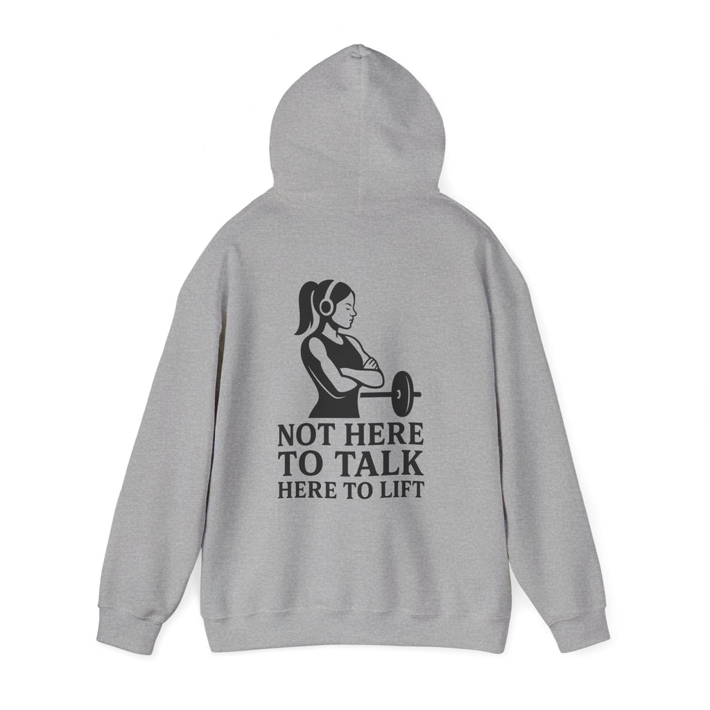 Gym Motivation Unisex Hoodie, Fitness Apparel, Workout Gift, Strength Training Sweatshirt, Weightlifting Hoodie, Exercise Clothing