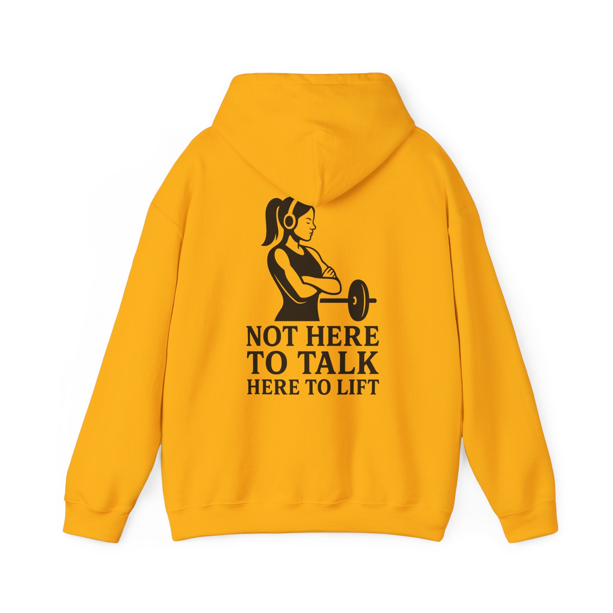 Gym Motivation Unisex Hoodie, Fitness Apparel, Workout Gift, Strength Training Sweatshirt, Weightlifting Hoodie, Exercise Clothing