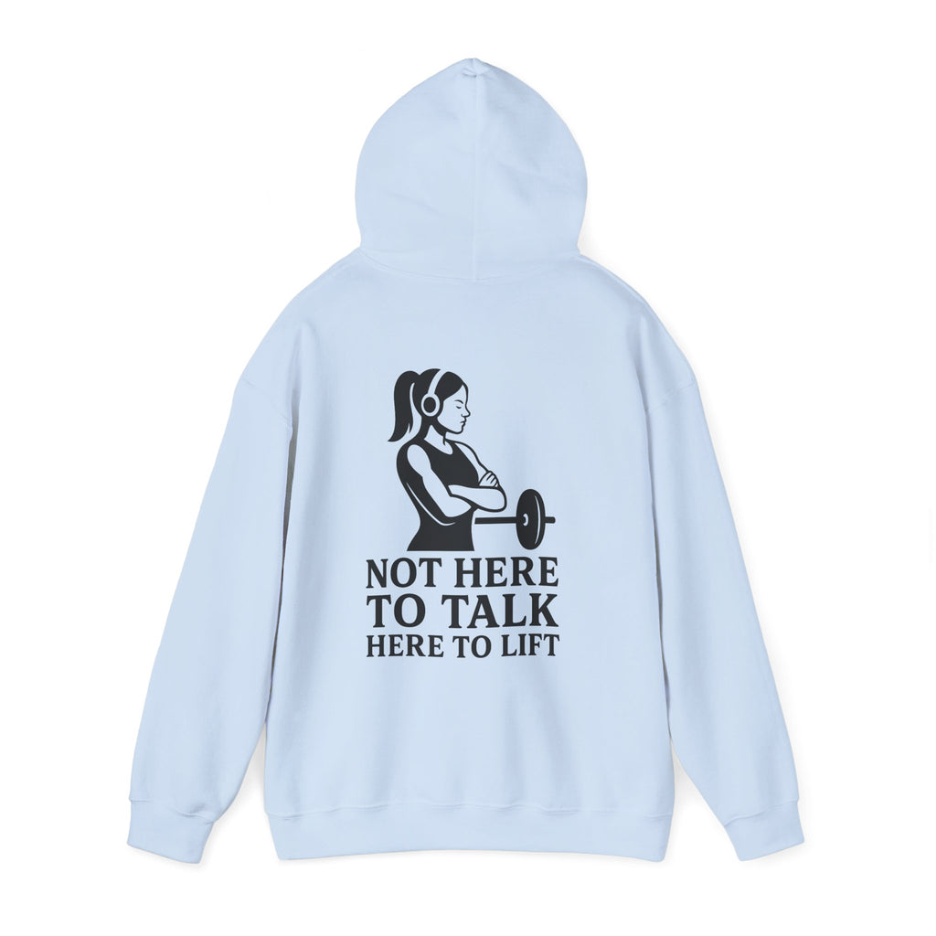 Gym Motivation Unisex Hoodie, Fitness Apparel, Workout Gift, Strength Training Sweatshirt, Weightlifting Hoodie, Exercise Clothing