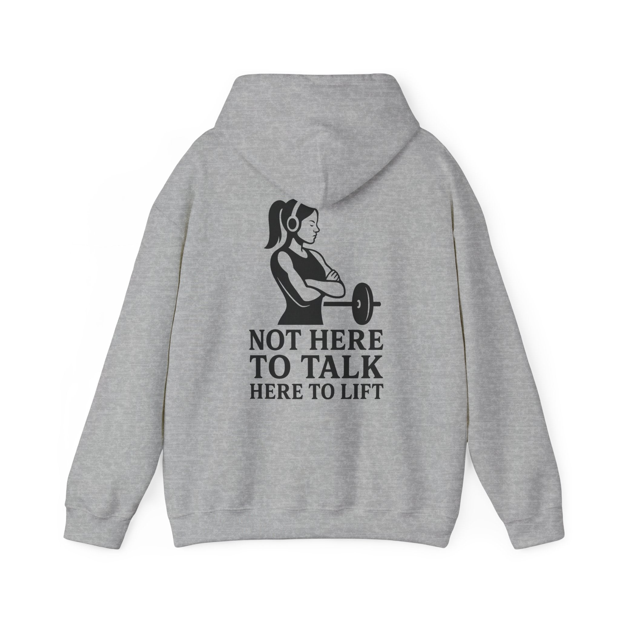 Gym Motivation Unisex Hoodie, Fitness Apparel, Workout Gift, Strength Training Sweatshirt, Weightlifting Hoodie, Exercise Clothing