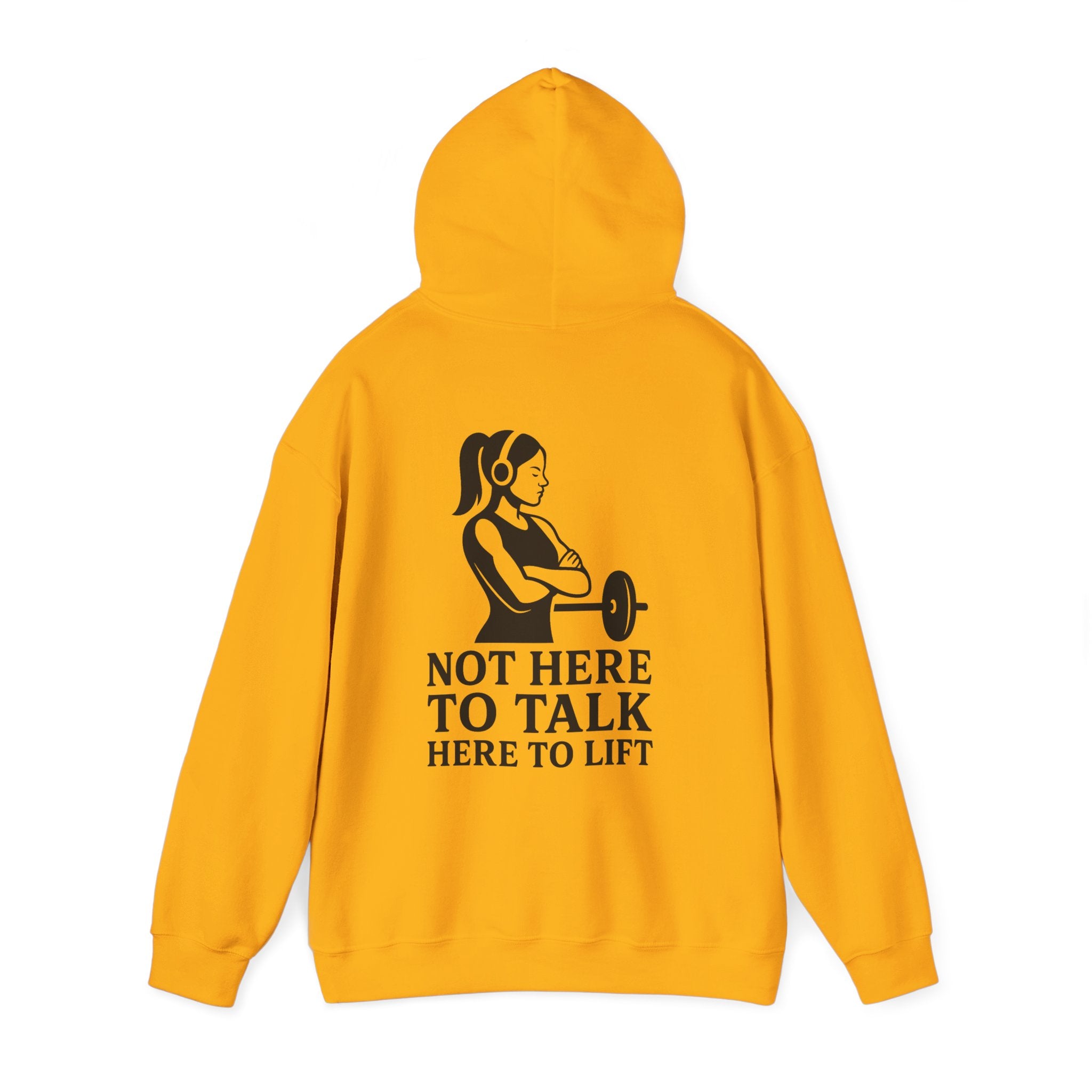 Gym Motivation Unisex Hoodie, Fitness Apparel, Workout Gift, Strength Training Sweatshirt, Weightlifting Hoodie, Exercise Clothing