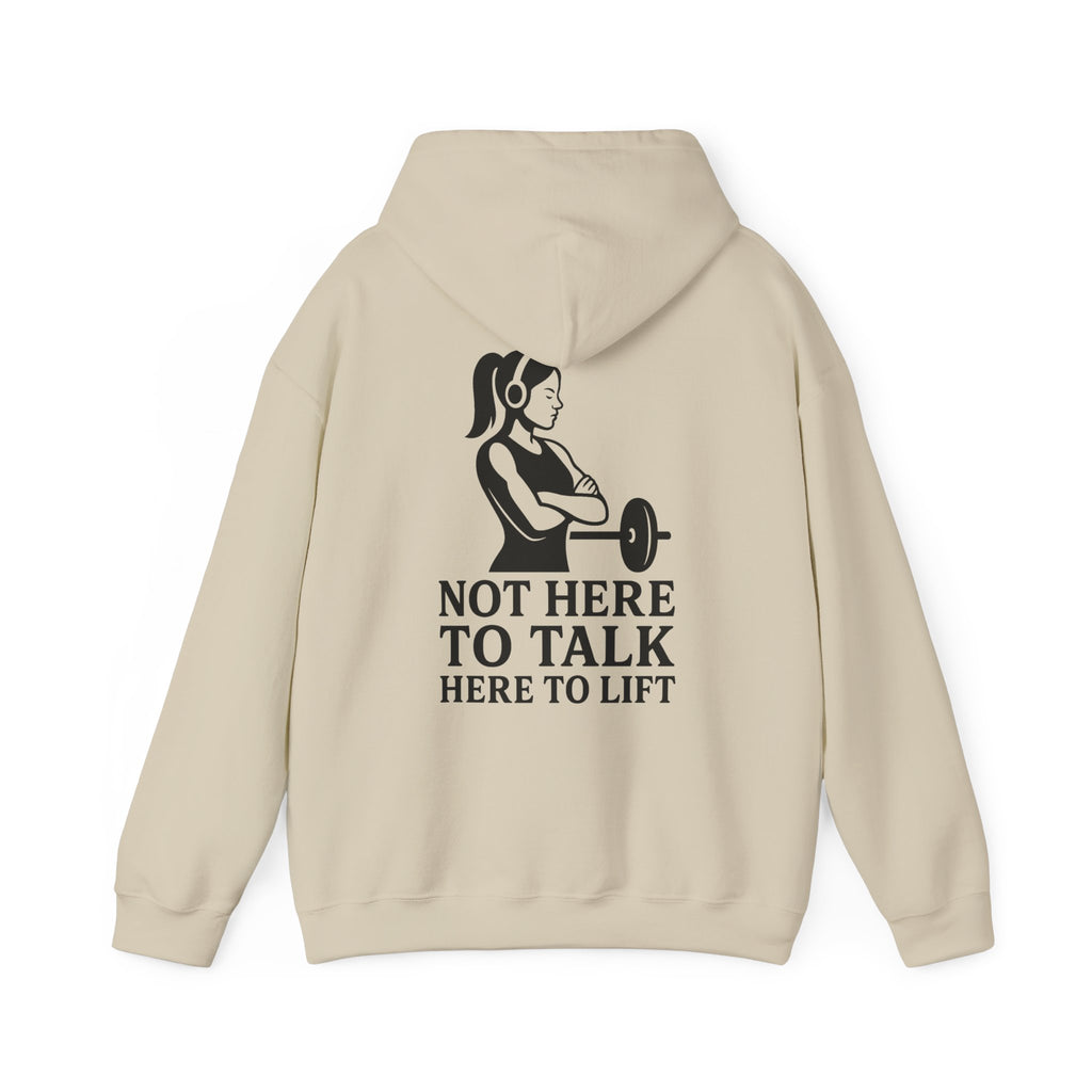 Gym Motivation Unisex Hoodie, Fitness Apparel, Workout Gift, Strength Training Sweatshirt, Weightlifting Hoodie, Exercise Clothing
