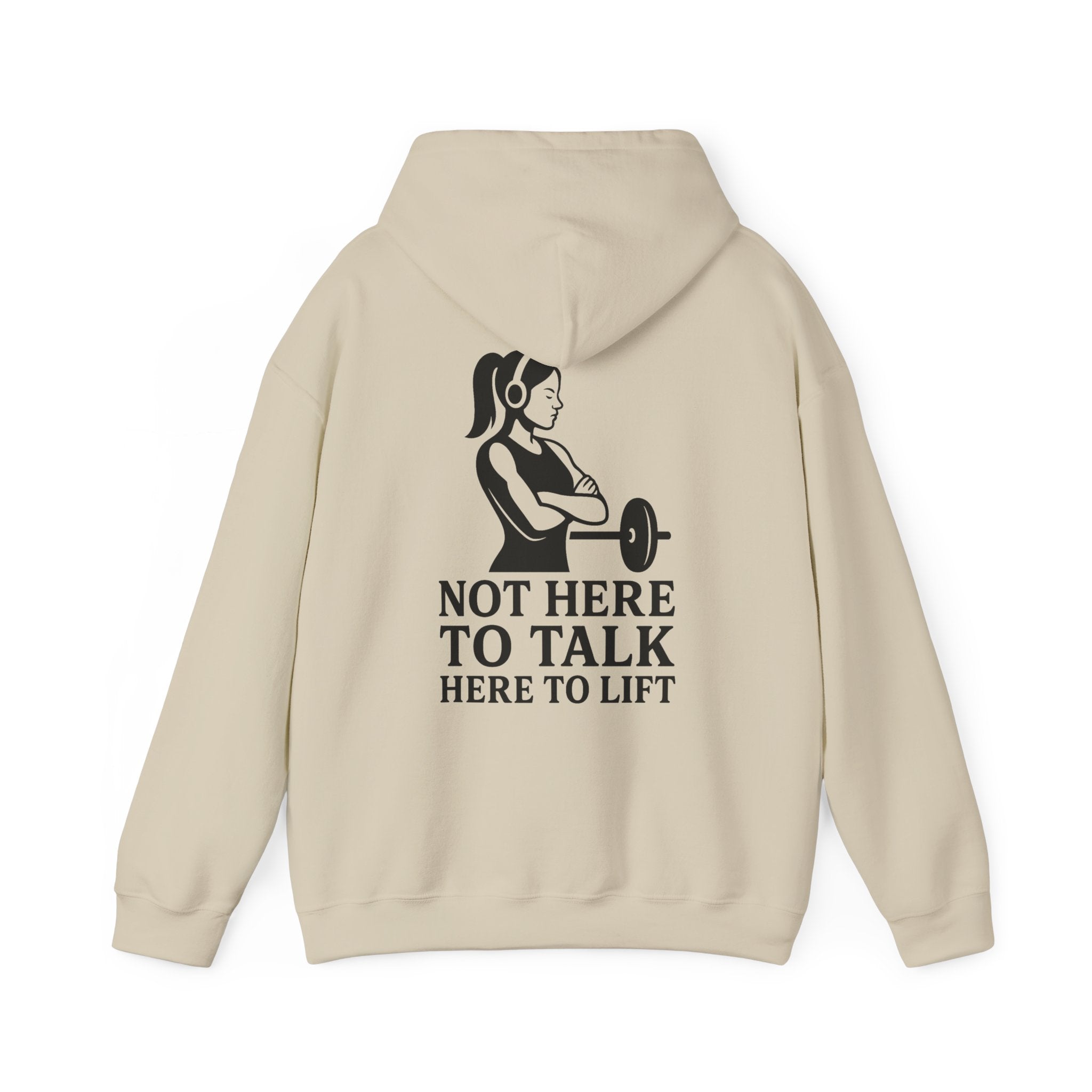 Gym Motivation Unisex Hoodie, Fitness Apparel, Workout Gift, Strength Training Sweatshirt, Weightlifting Hoodie, Exercise Clothing